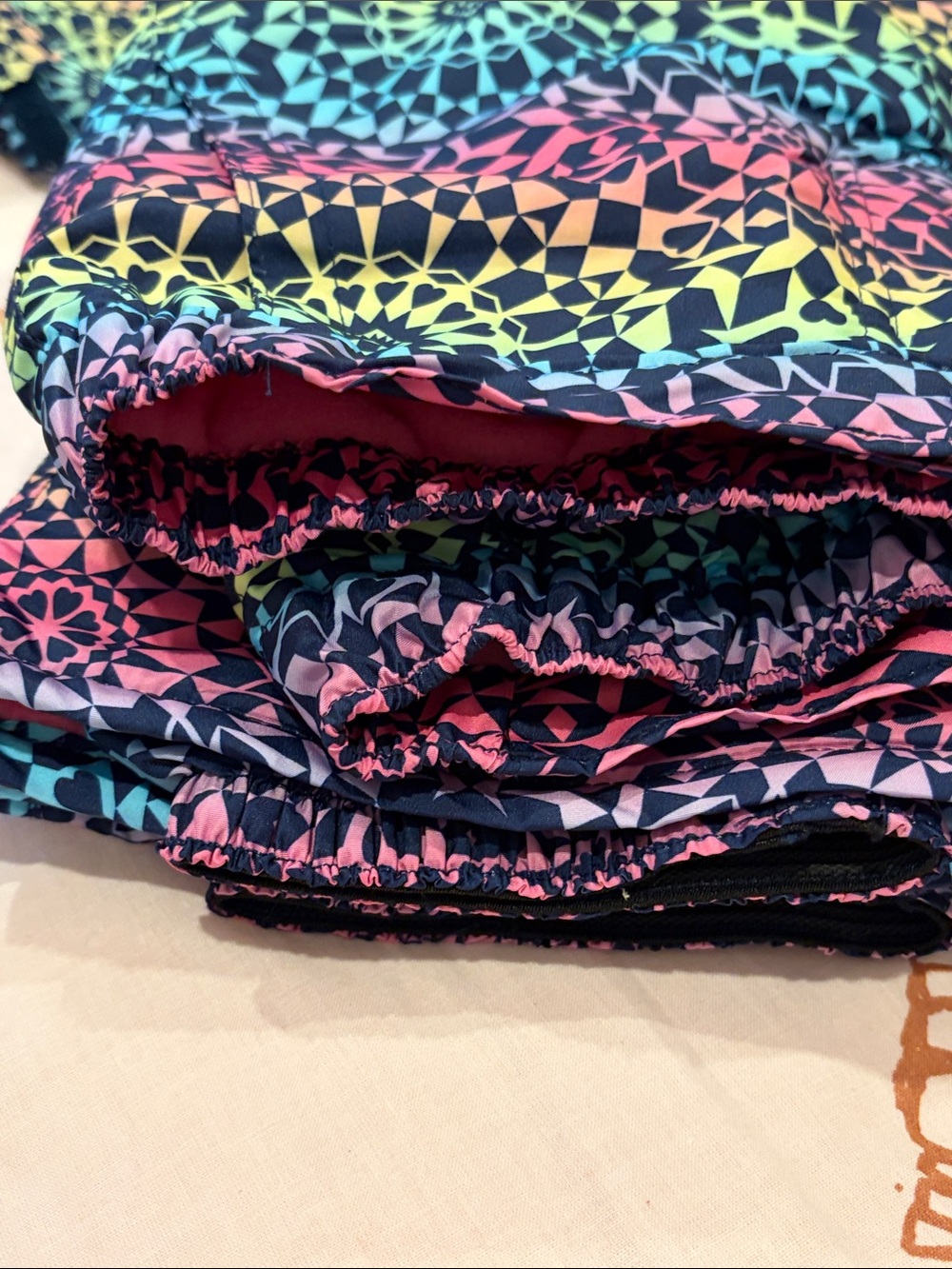 The Children’s Place Girls Colorful Geometric Print Fleece-Lined Snow Pants 🌈❄️ - Picture 10 of 10